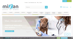 Desktop Screenshot of mikan-vet.com